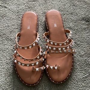 Studded Sandals